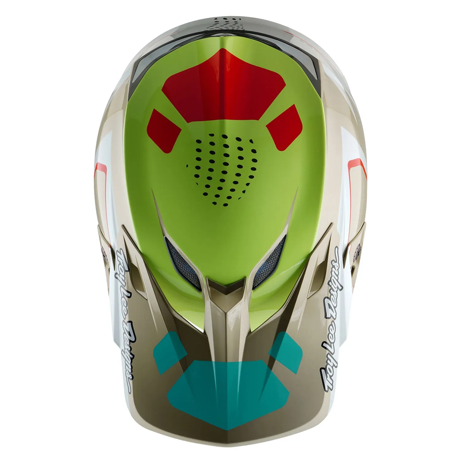Troy Lee Designs SE5 Optic casco cross White MIPS composito
