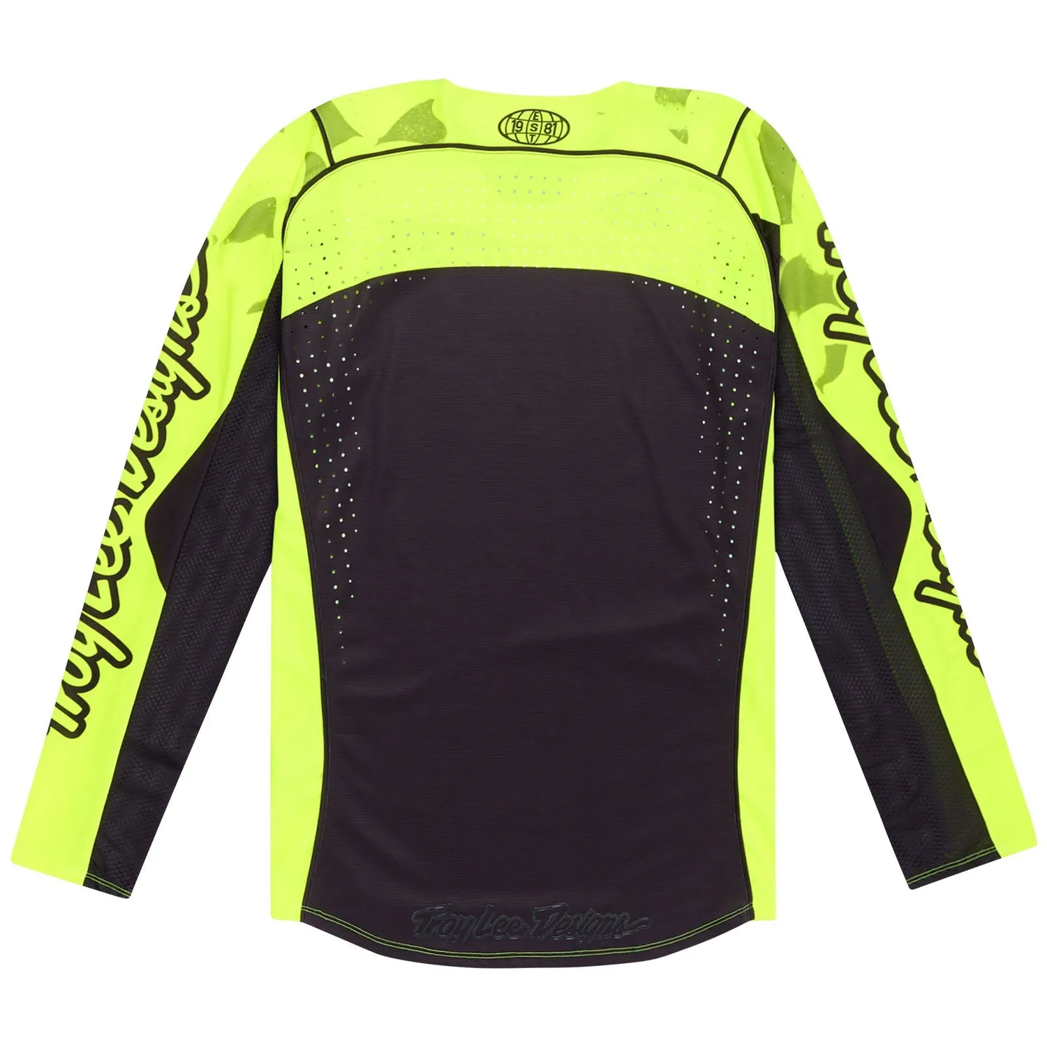 Troy Lee Designs SE Pro Blotted maglia moto gialla