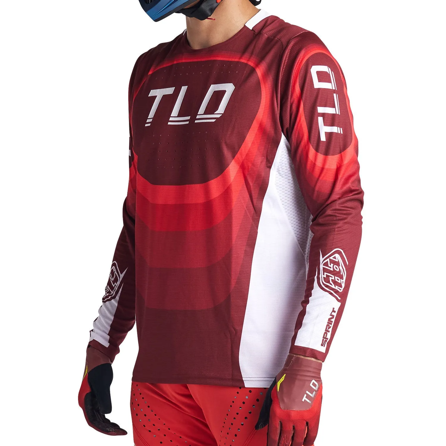Troy Lee Designs Sprint Reverb Maglia Bici Race Red