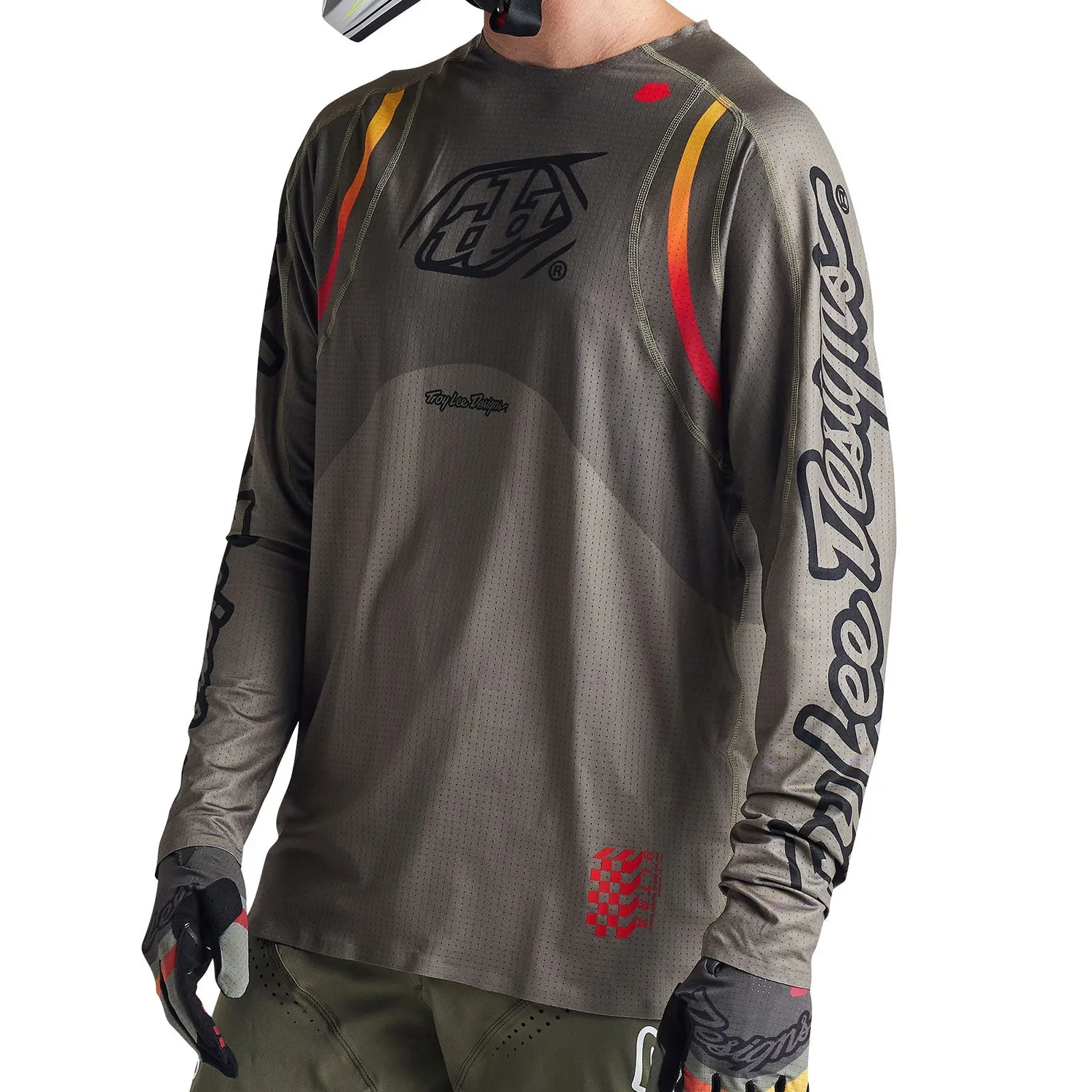 Troy Lee Designs Sprint Ultra maglia bici Olive manica lunga