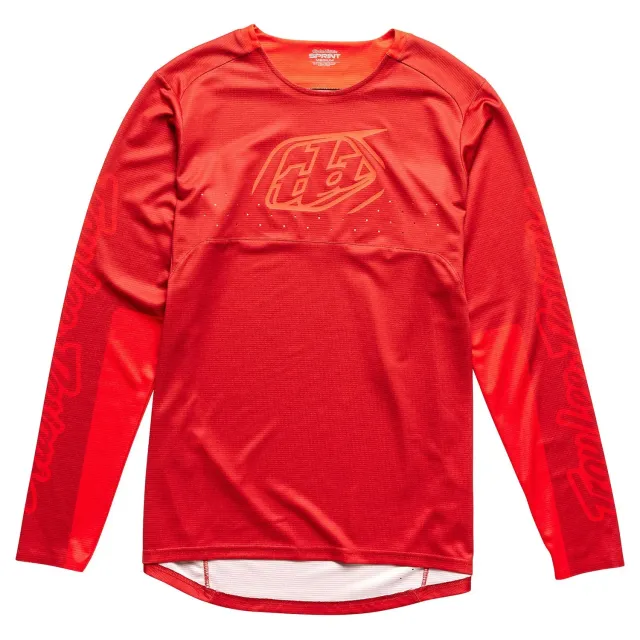 Troy Lee Designs Sprint Icon maglia mtb Fire Orange ventilata
