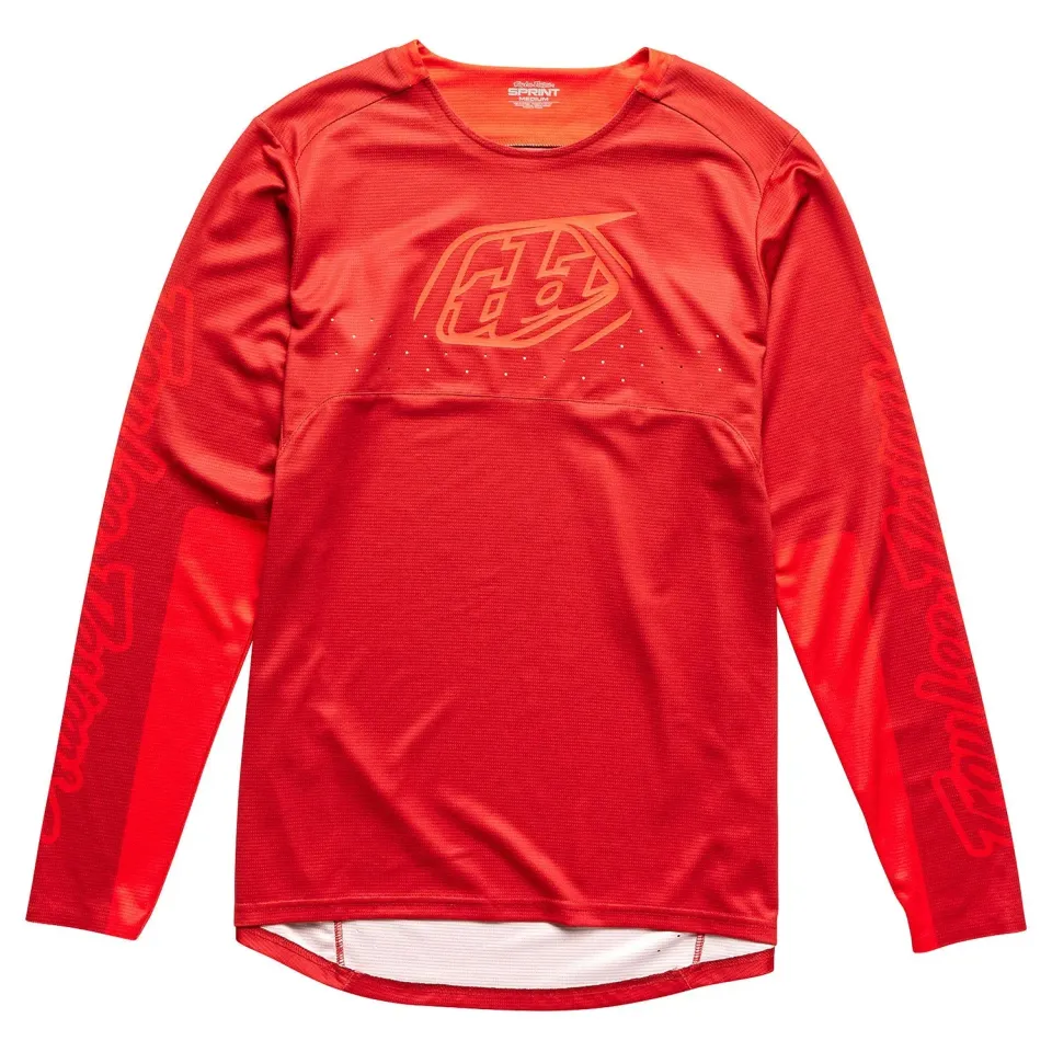 Troy Lee Designs Sprint Icon maglia mtb Fire Orange ventilata