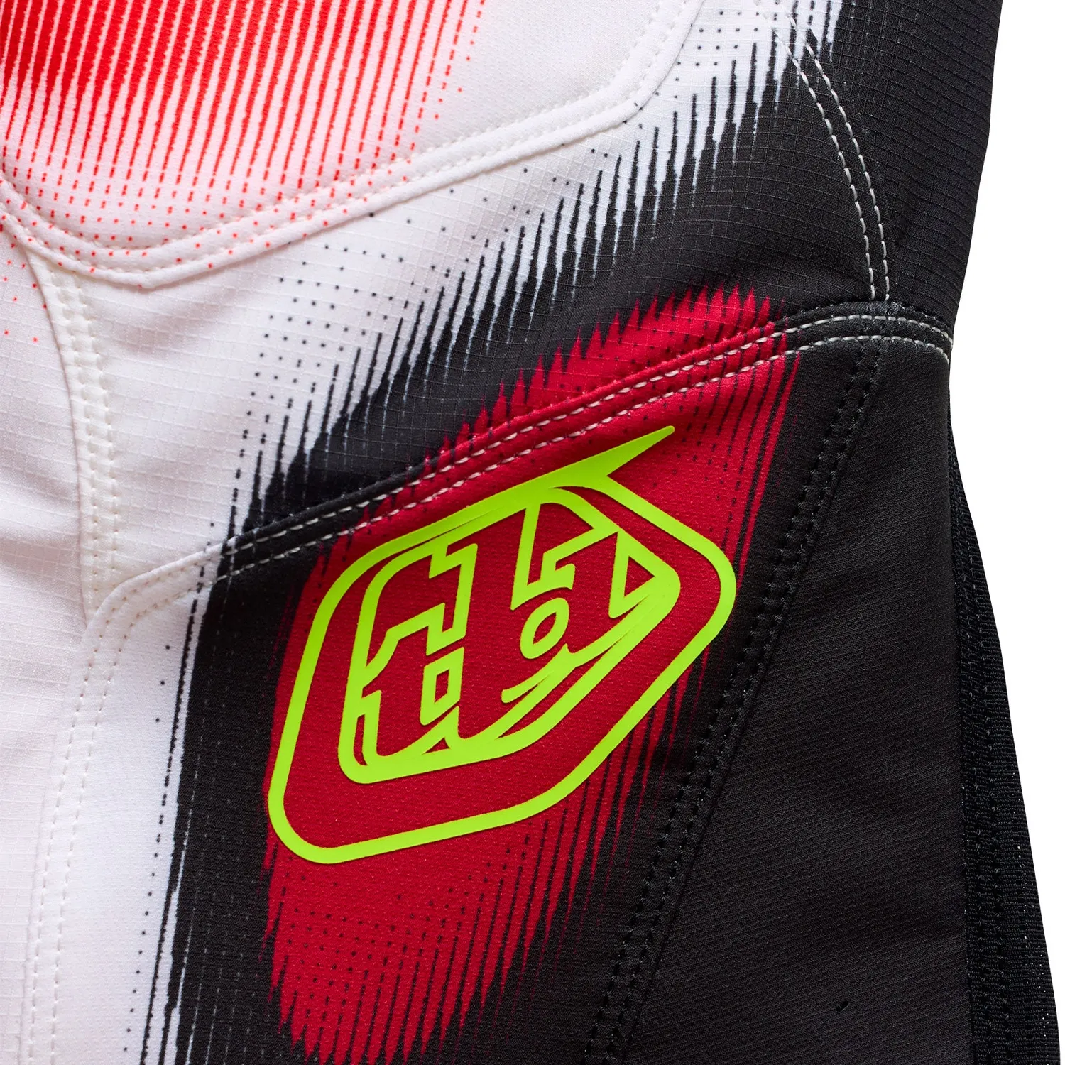 Troy Lee Designs SE Pro pantaloni moto ragazzo rosso nero