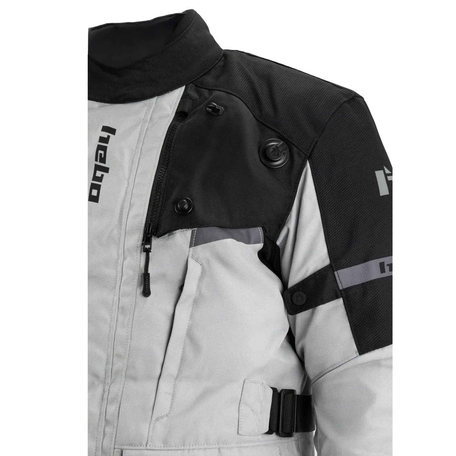Hebo DS Adventure HE4740G giacca moto grigia protettiva