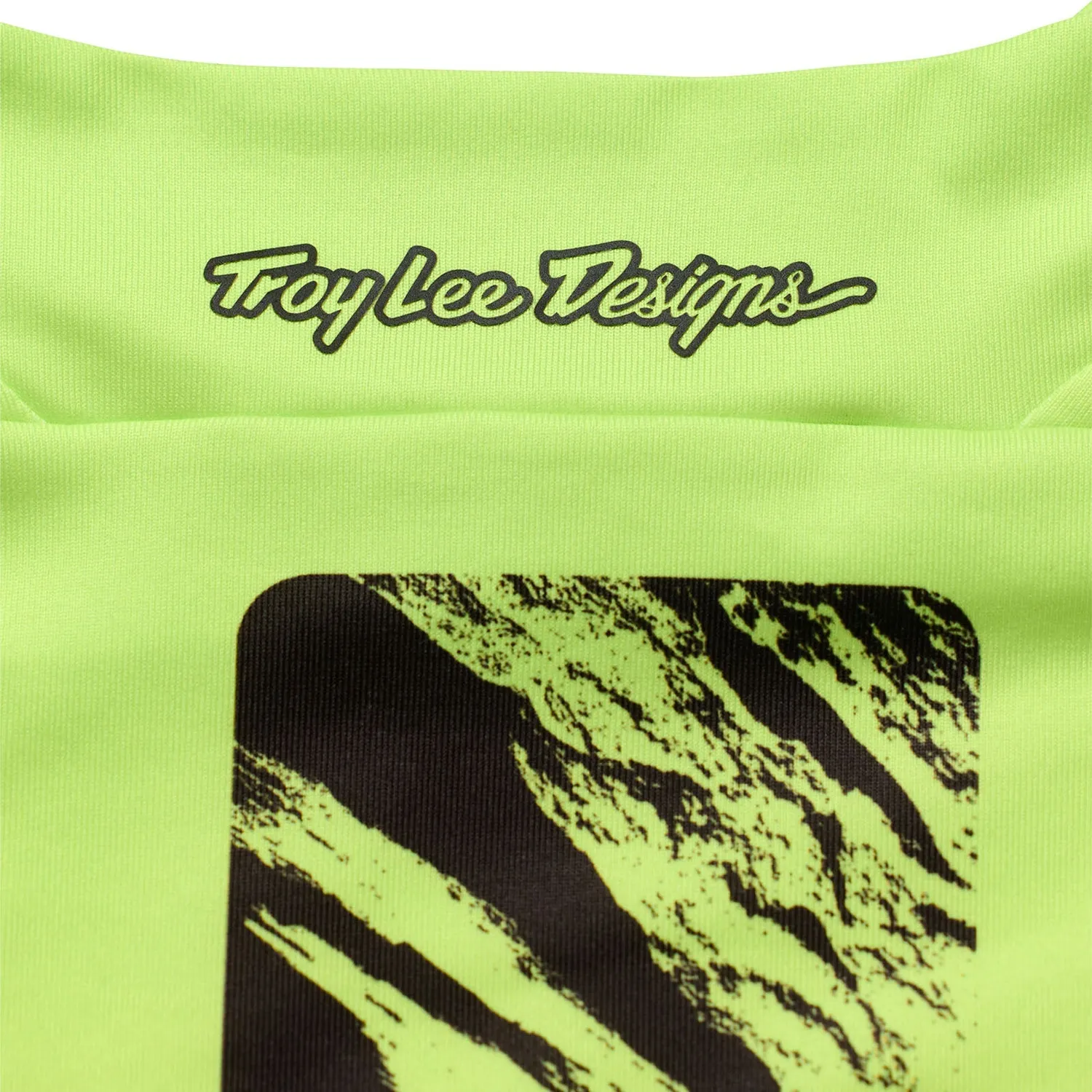 Troy Lee Designs Skyline Chill Rockslide maglia gialla maniche