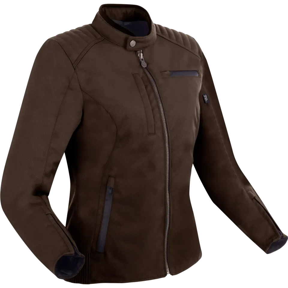 Segura Lady Eternal giacca moto marrone donna tessuto