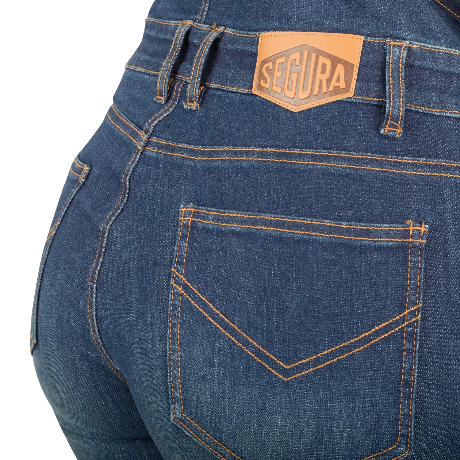 Segura Lady Prisca salopette moto donna blu denim