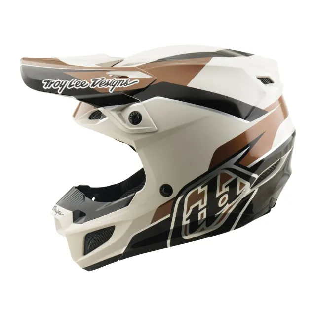 Troy Lee Designs SE5 Polycarbonate Stand Pumice casco moto MIPS