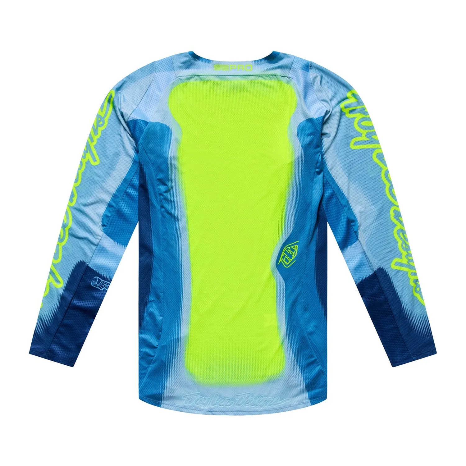 Troy Lee Designs SE Pro Illusion Maglia Slate Flo Yellow