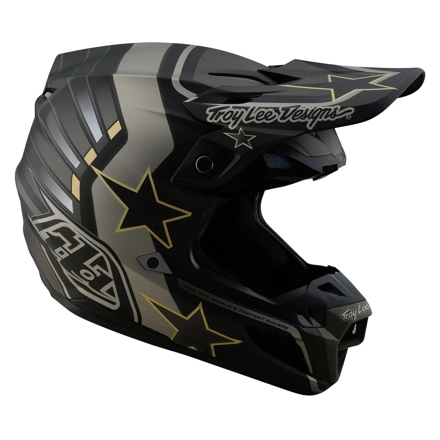 Troy Lee Designs SE5 Composite casco moto nero MIPS