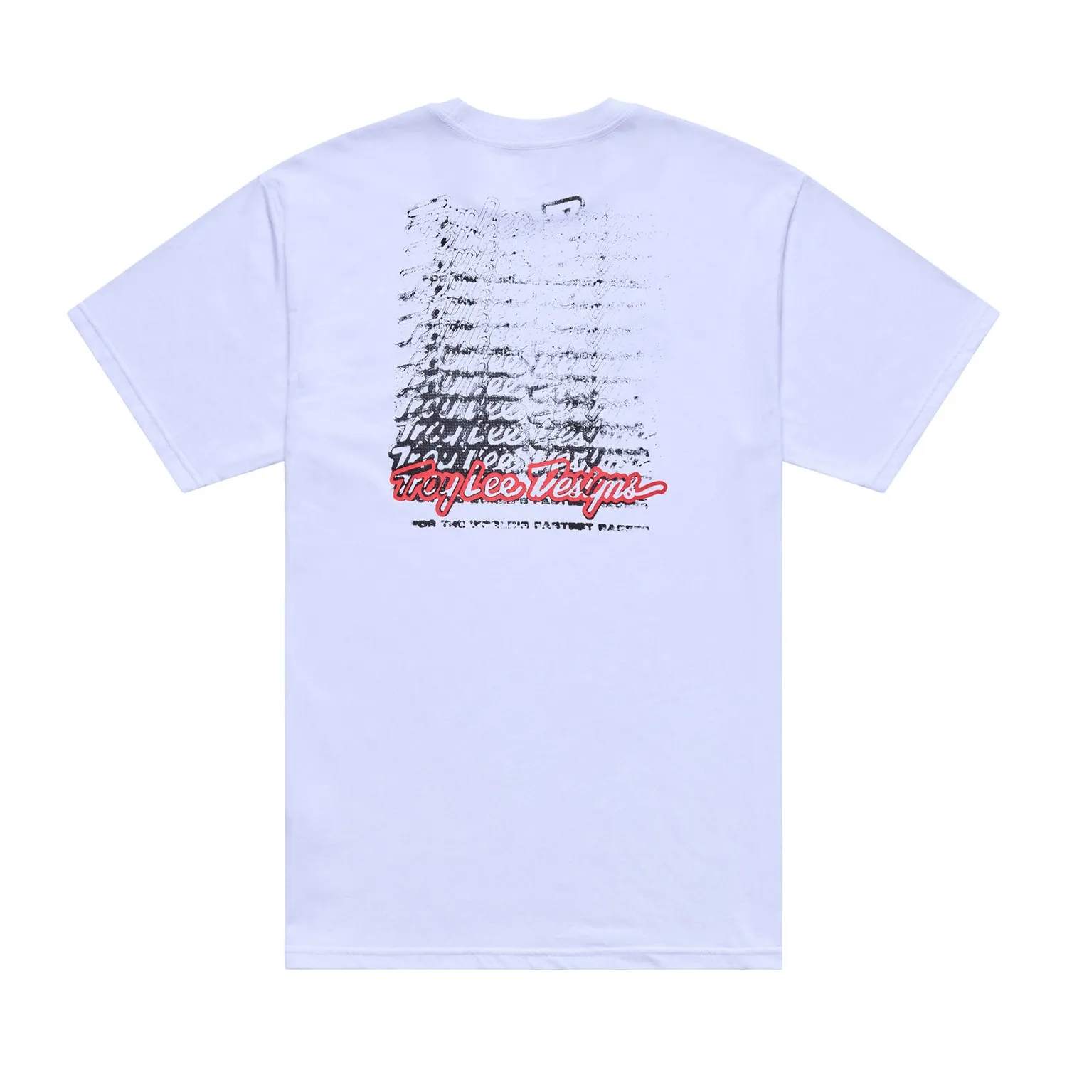 Troy Lee Designs Repeat T-Shirt Uomo Bianca Cotone
