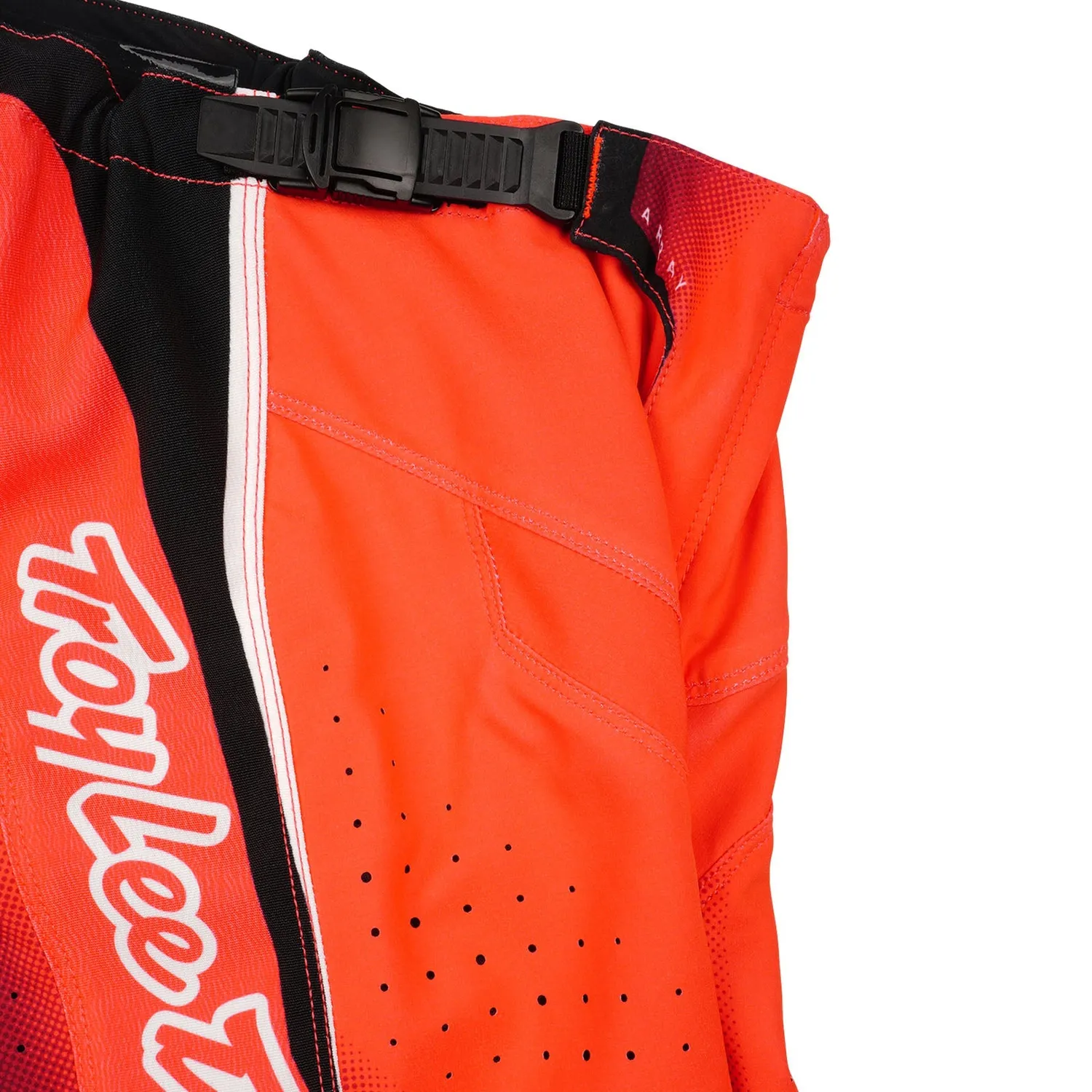 Troy Lee Designs SE Pro Array pantaloni moto Infra Red Black ragazzo
