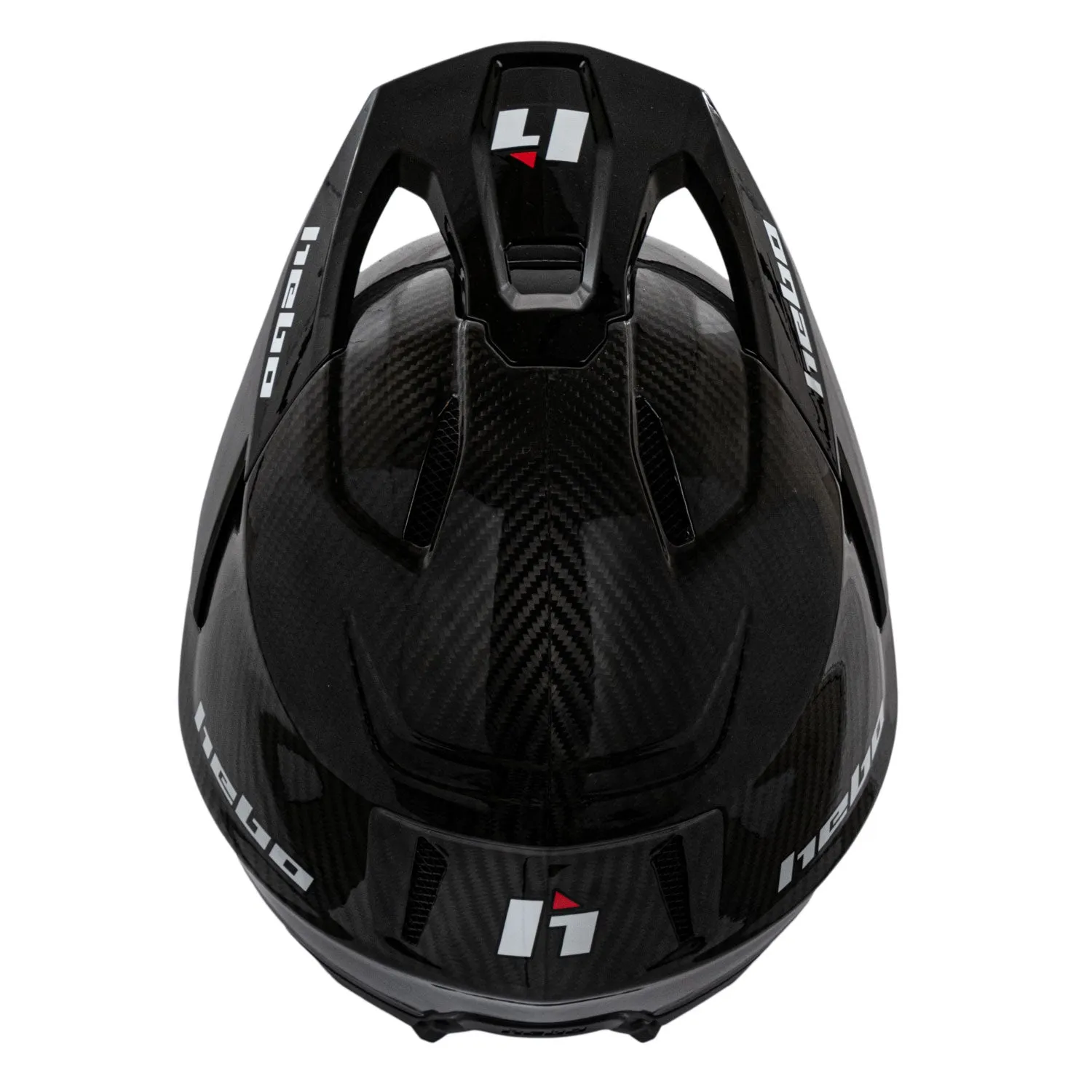 Hebo Zone Race Carbon K3 casco trial carbonio 950 g