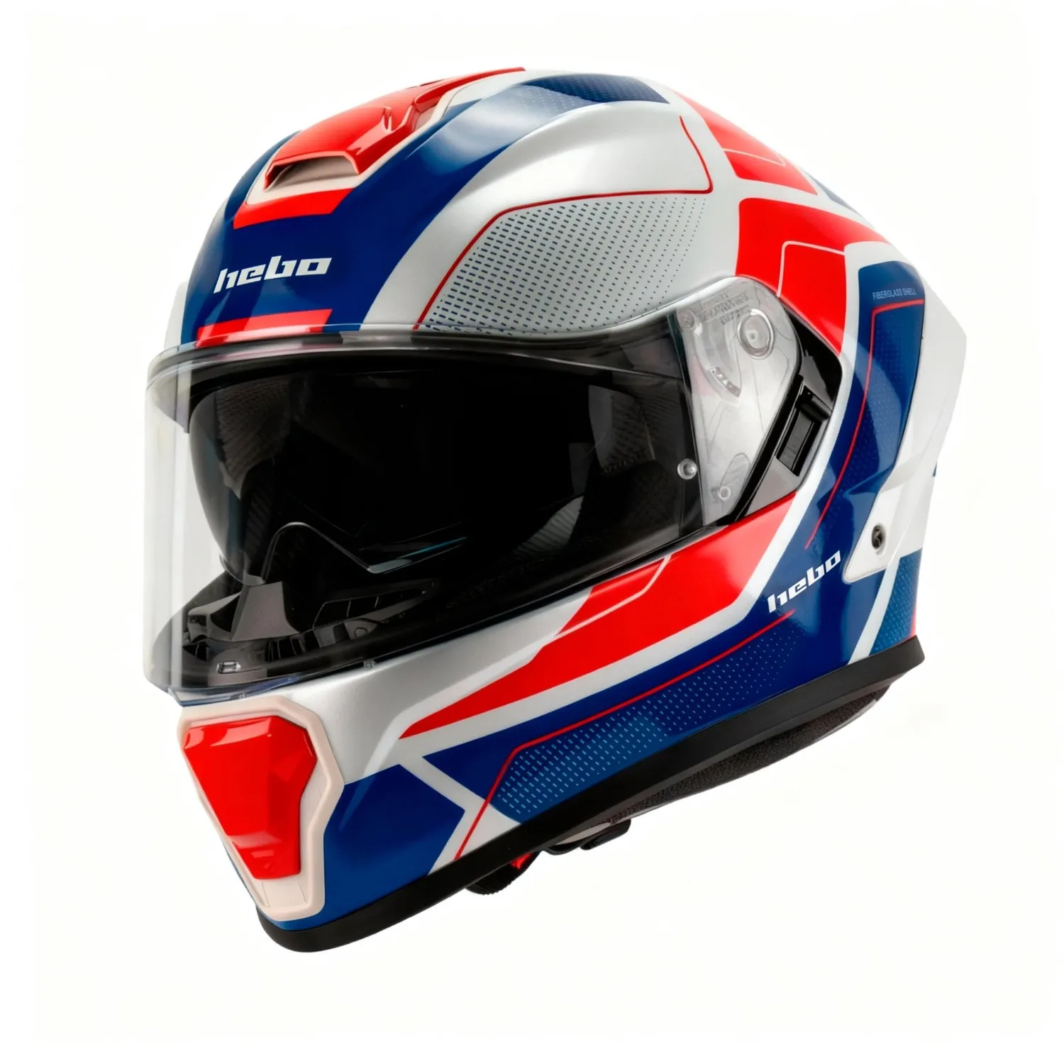 Hebo A618 Force casco moto fibra omologato ECE 22-06