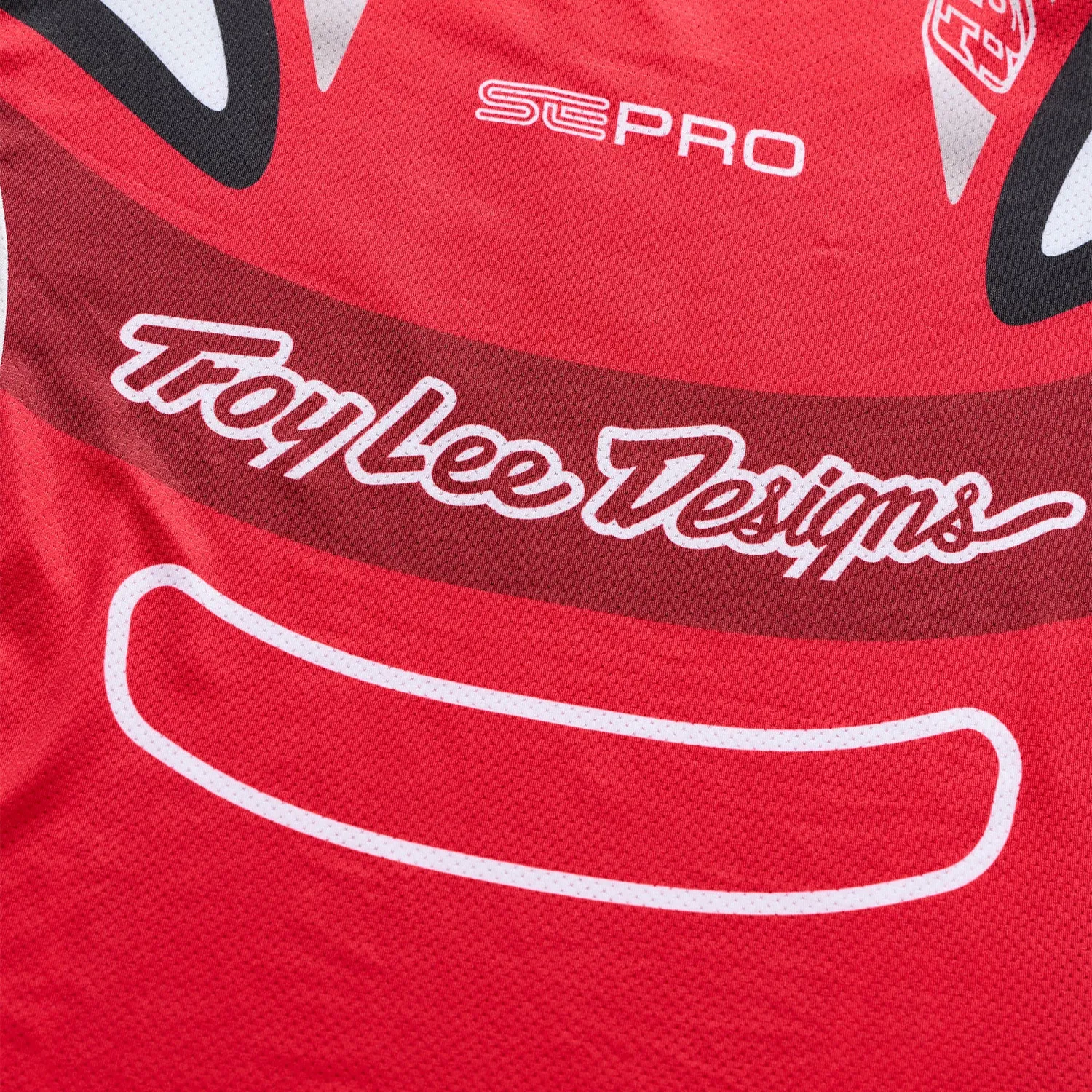 Troy Lee Designs SE Pro Salvo maglia moto rosso bianco