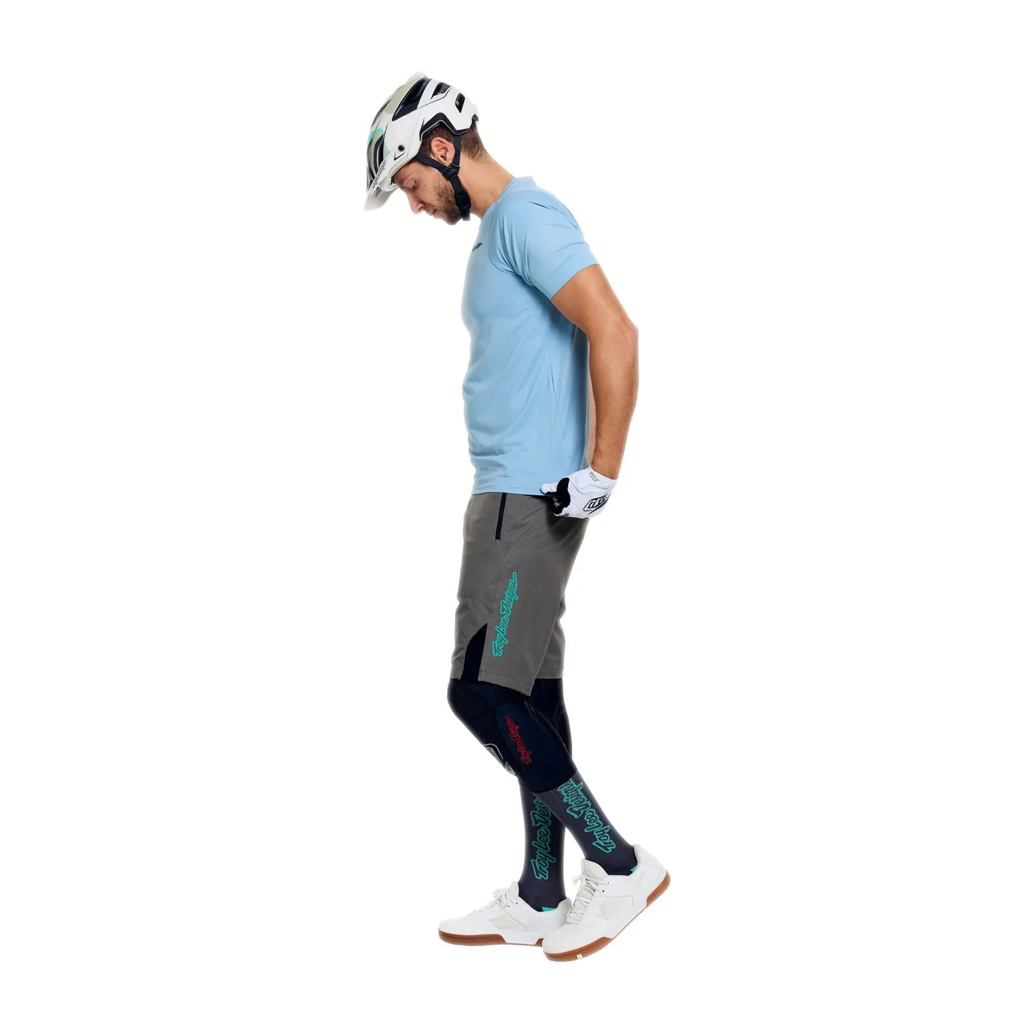 Troy Lee Skyline Pro Mono maglia bici azzurra