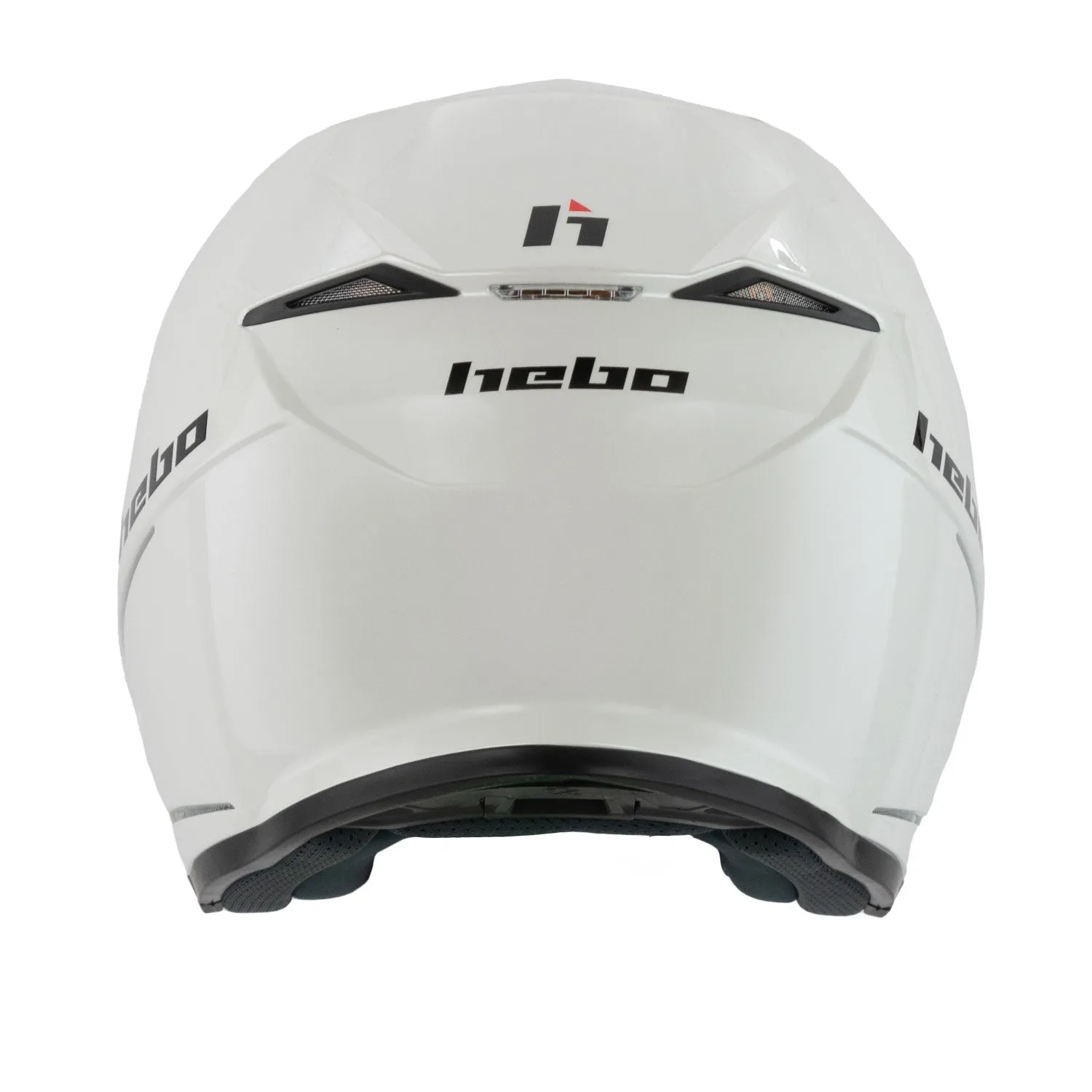 Hebo Zone 5 Monocolor casco trial bianco ECE 22-06