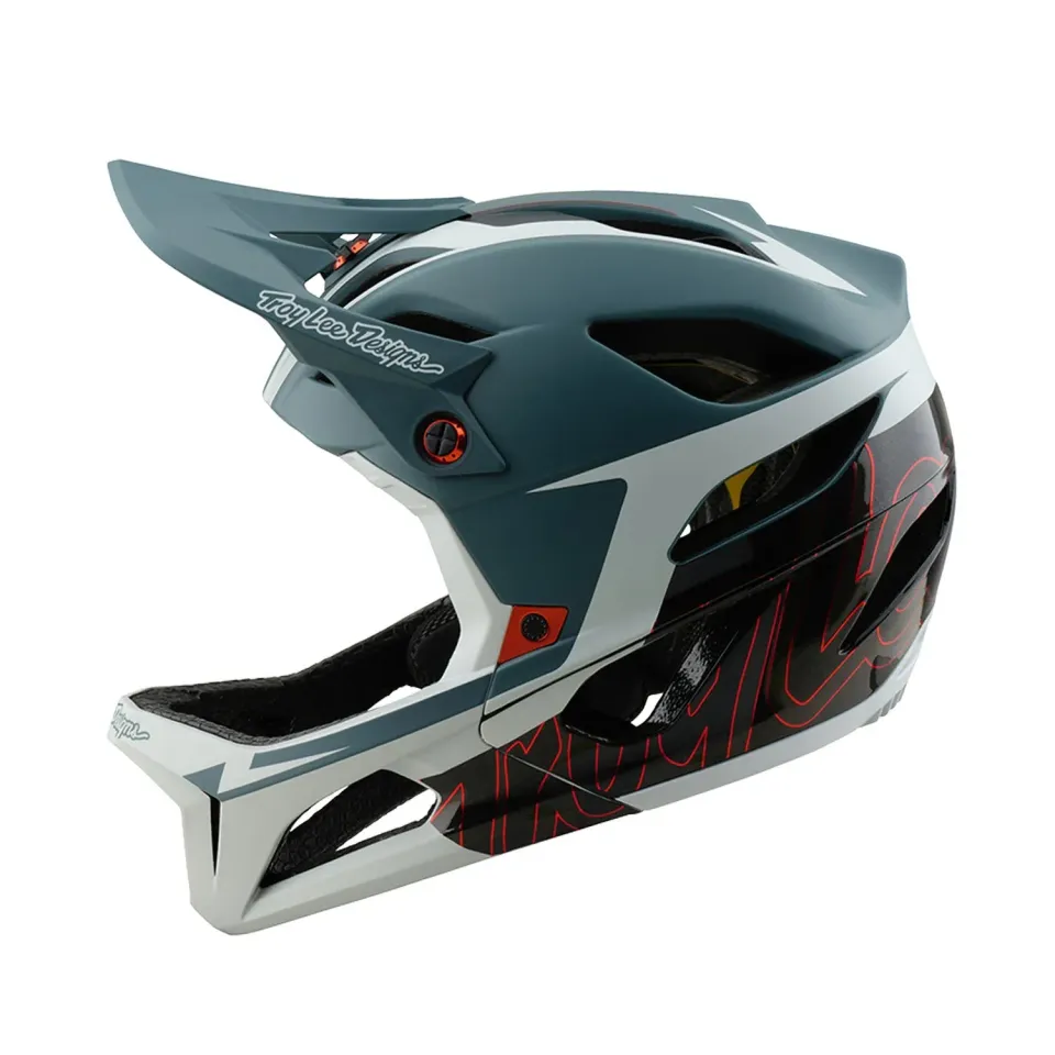 Troy Lee Designs Stage MIPS casco mtb integrale smoke