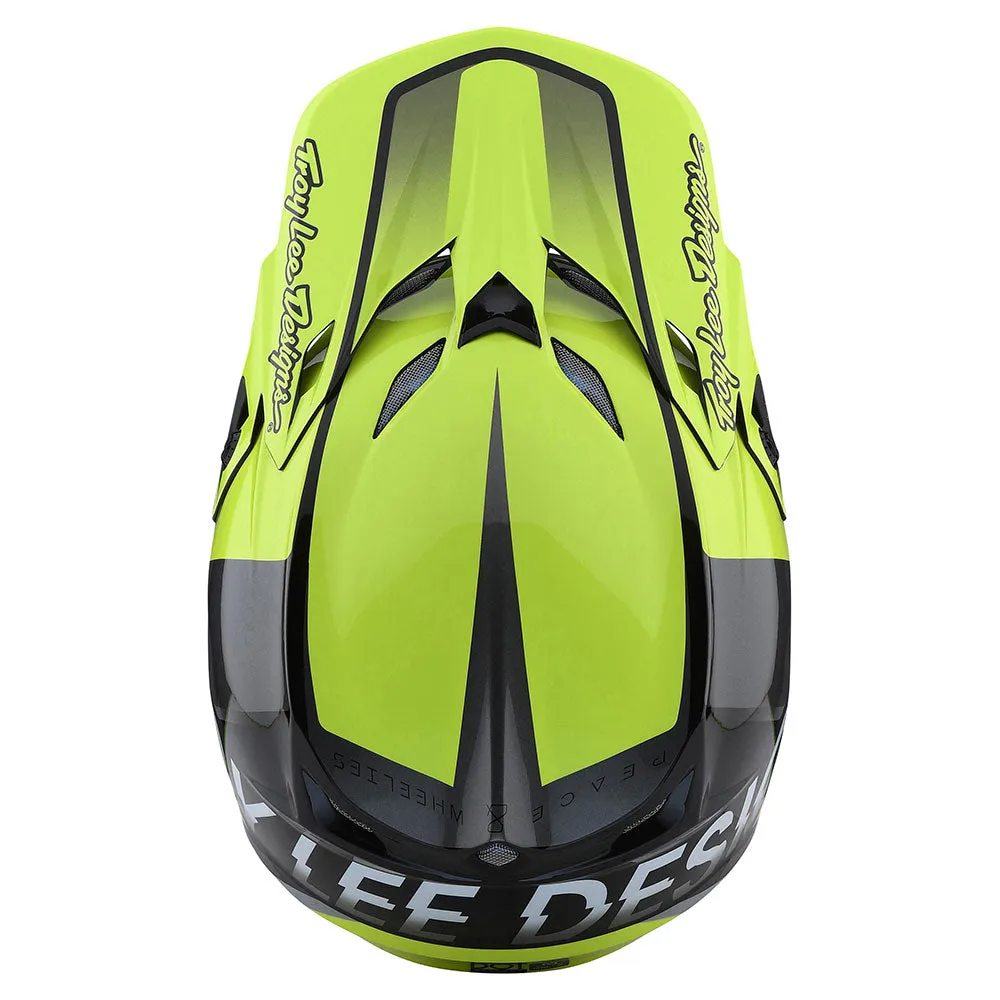 Troy Lee Designs SE5 Composite Qualifier MIPS casco cross giallo nero