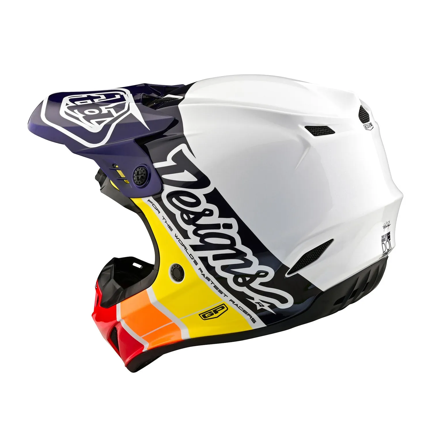 Troy Lee Designs GP Runner casco moto Sunrise ragazzo 1500 g