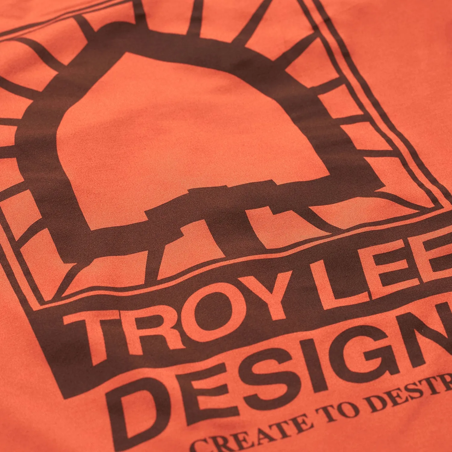 Troy Lee Designs Ruckus Ride Tee maglia mtb Brick manica lunga