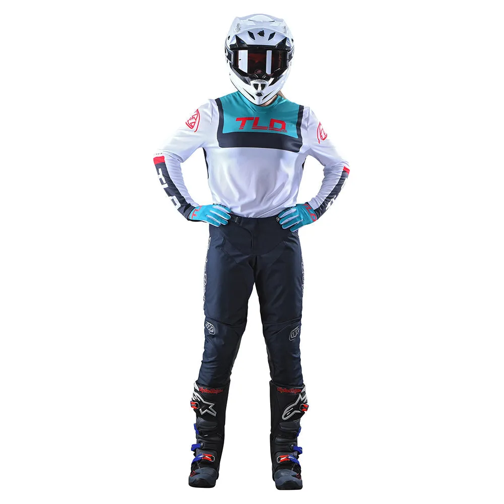 Troy Lee Designs GP Brazen maglia moto donna Bianco