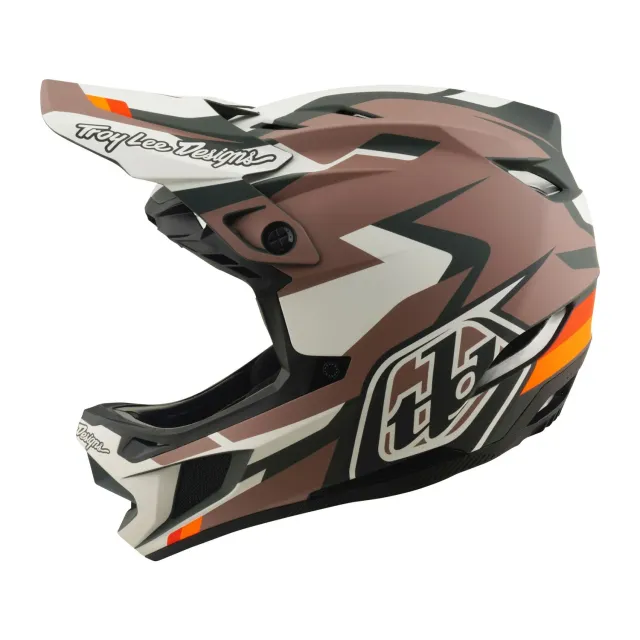 Troy Lee Designs D4 Polyacrylite casco MTB clay MIPS