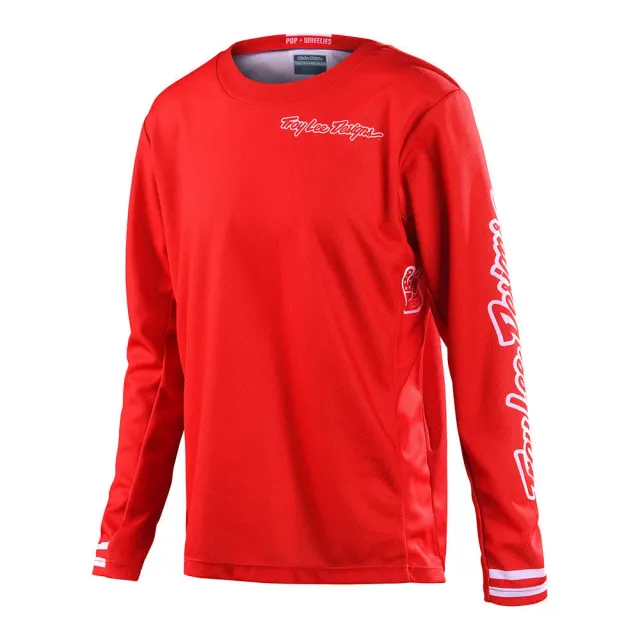 Troy Lee Designs GP maglia moto bambino rossa manica lunga