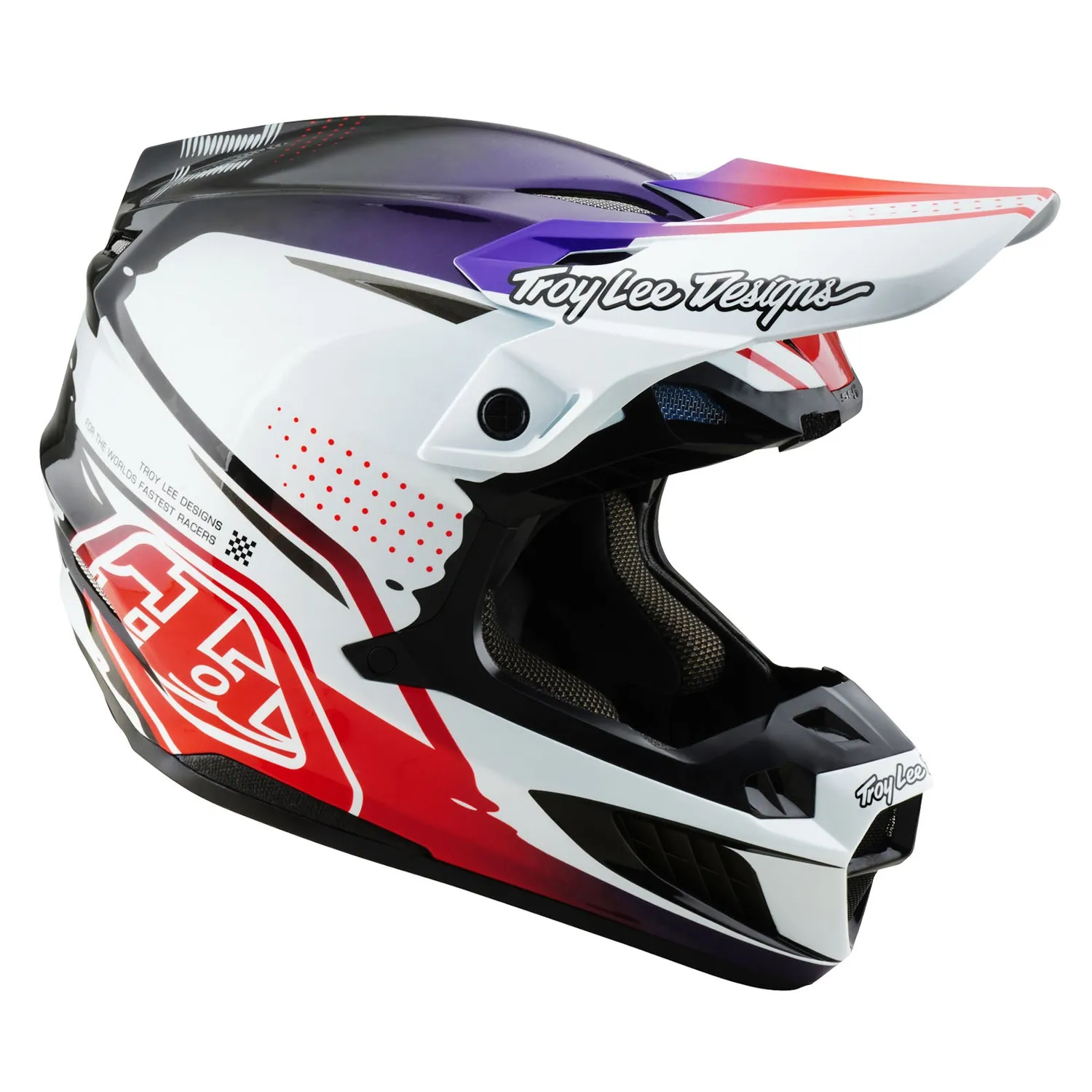 Troy Lee Designs SE5 Carbon Drip casco nero MIPS