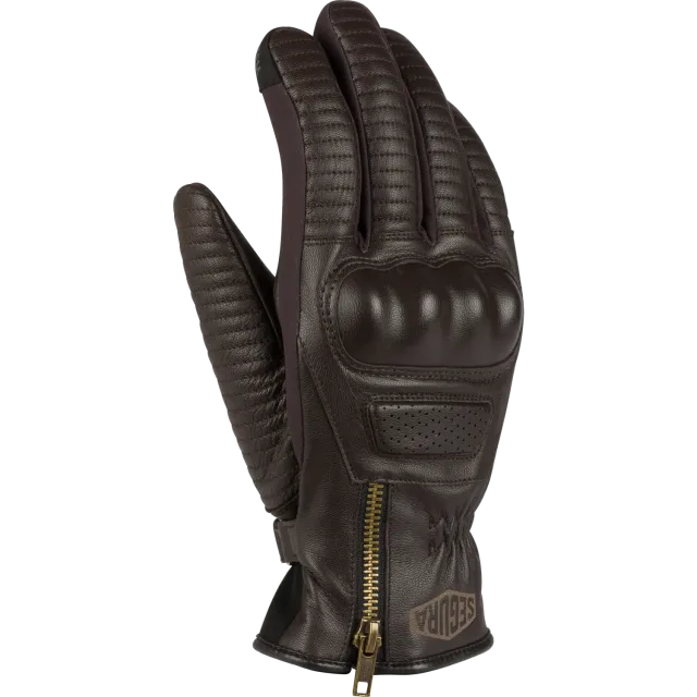Segura Synchro Marron guanti moto impermeabili touch