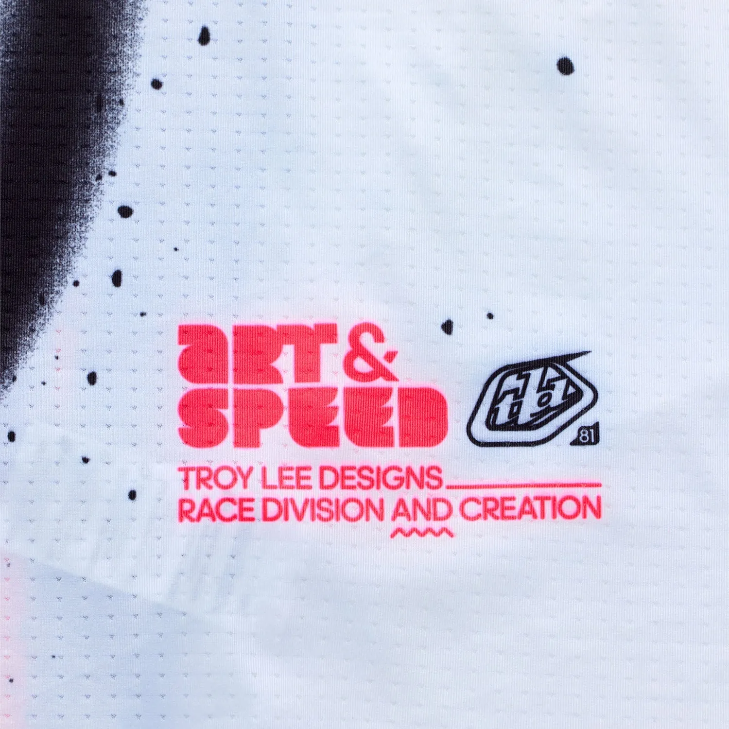 Troy Lee Designs SE Ultra maglia moto White Infra Red