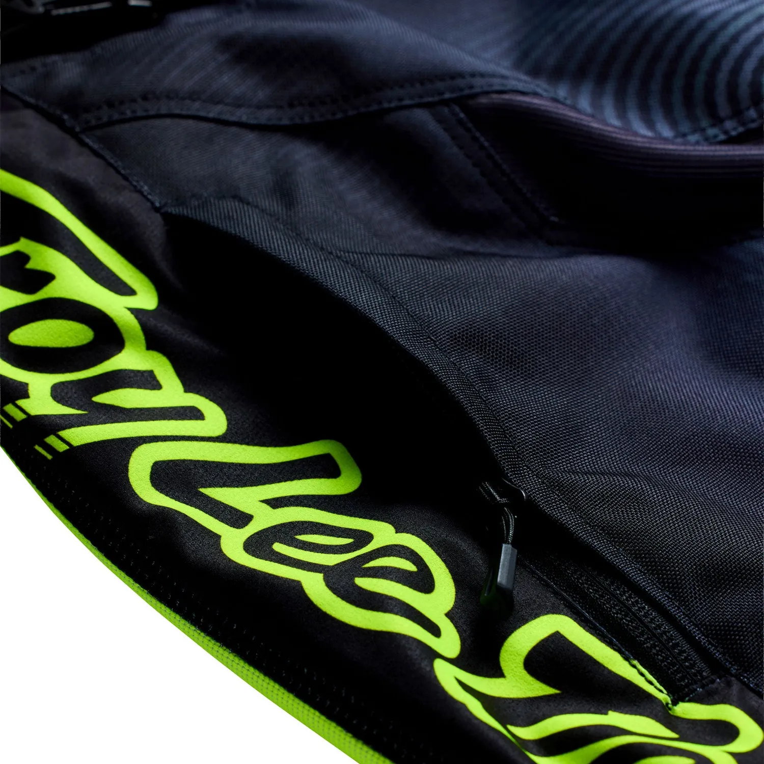 Troy Lee Designs GP Pro Imprint pantaloni moto Gray Flo Yellow ventilati