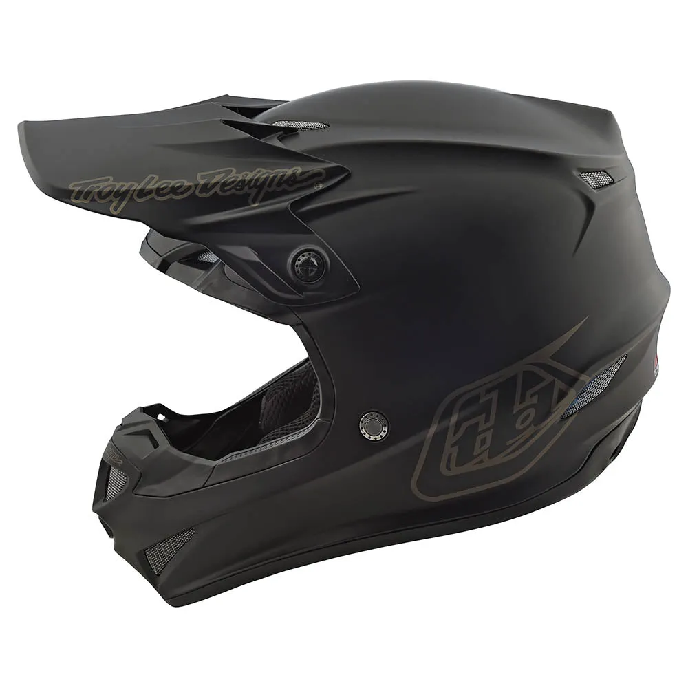 Troy Lee Designs GP Mono casco cross nero ragazzo