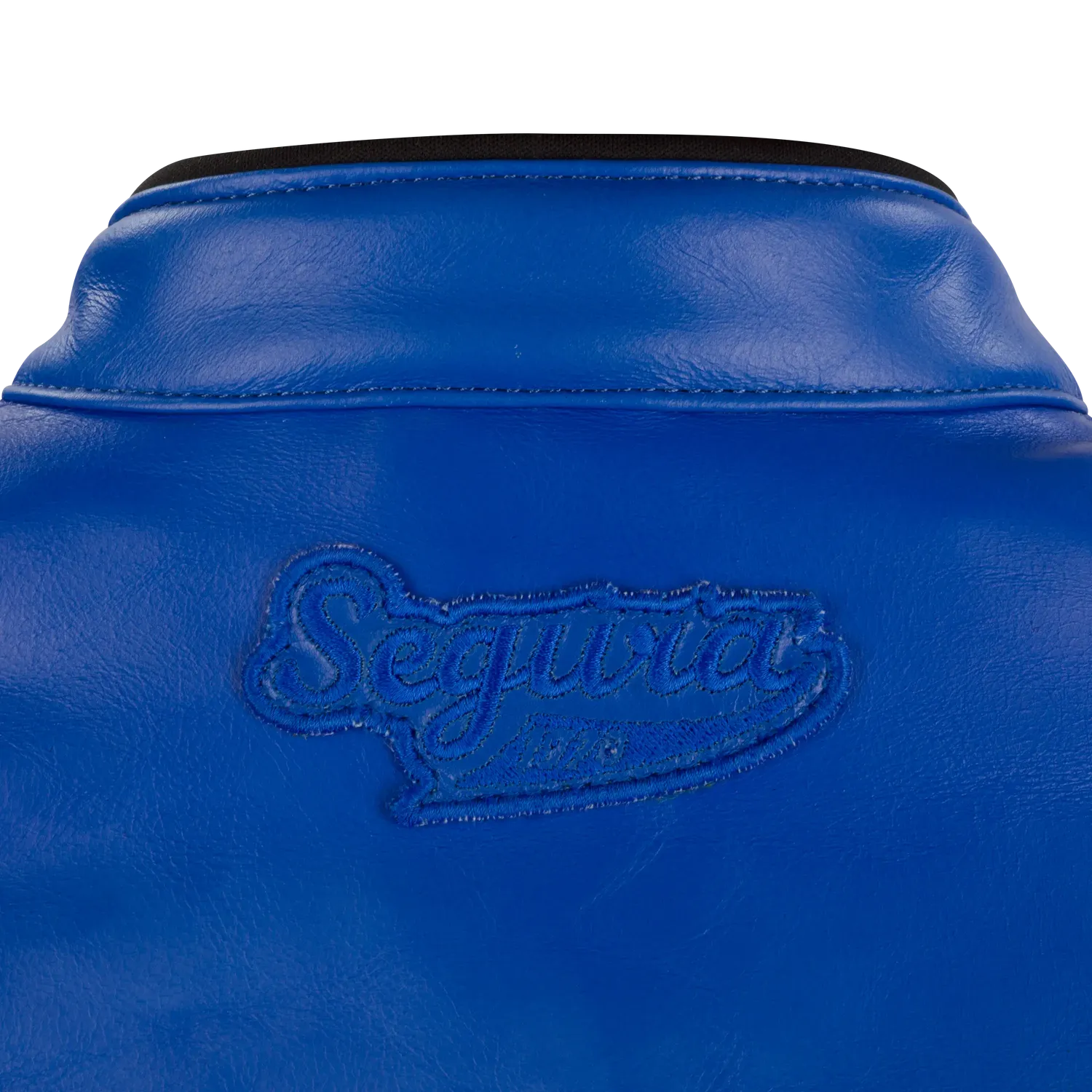 Segura Lady Curve giacca moto donna blu pelle