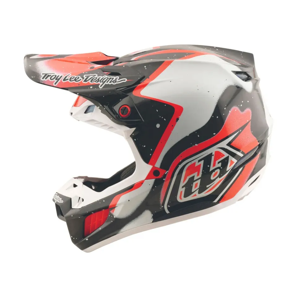 Troy Lee Designs SE5 Carbon casco Black Red MIPS