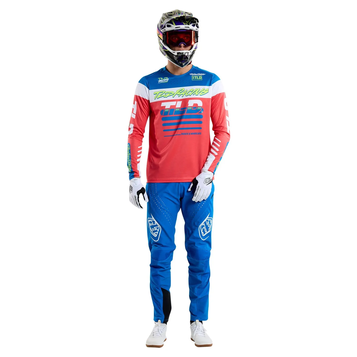 Troy Lee Designs Sprint maglia mtb rosso manica lunga