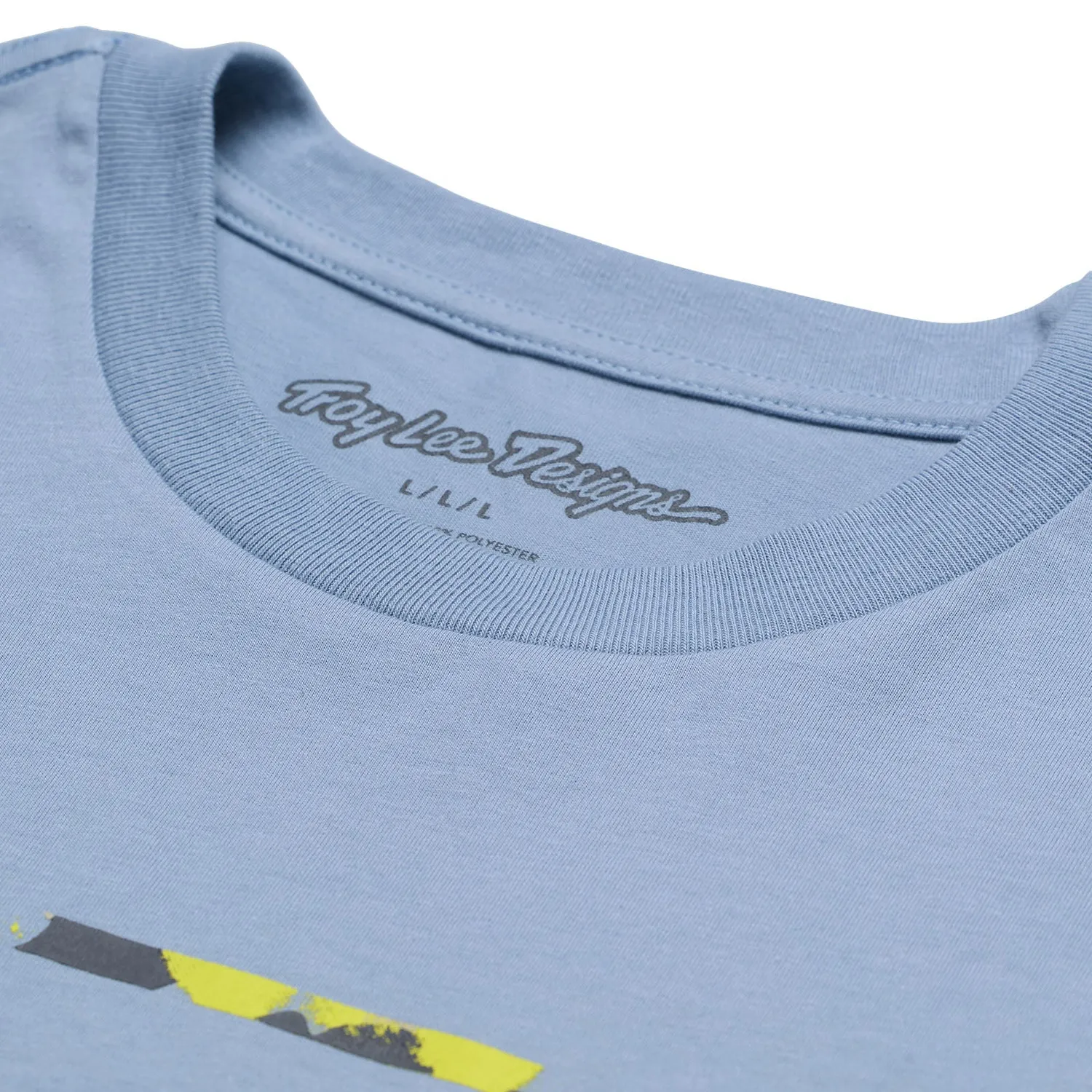 Troy Lee Designs Velocity Smoke Blue t-shirt uomo cotone