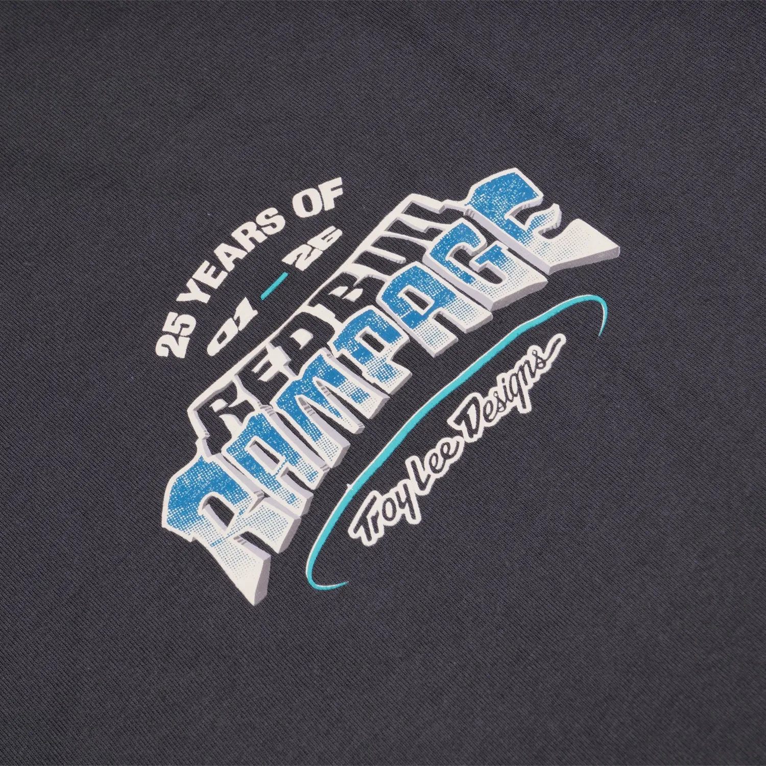 Troy Lee Designs Rampage Canyon Gap t-shirt Carbon Red Bull
