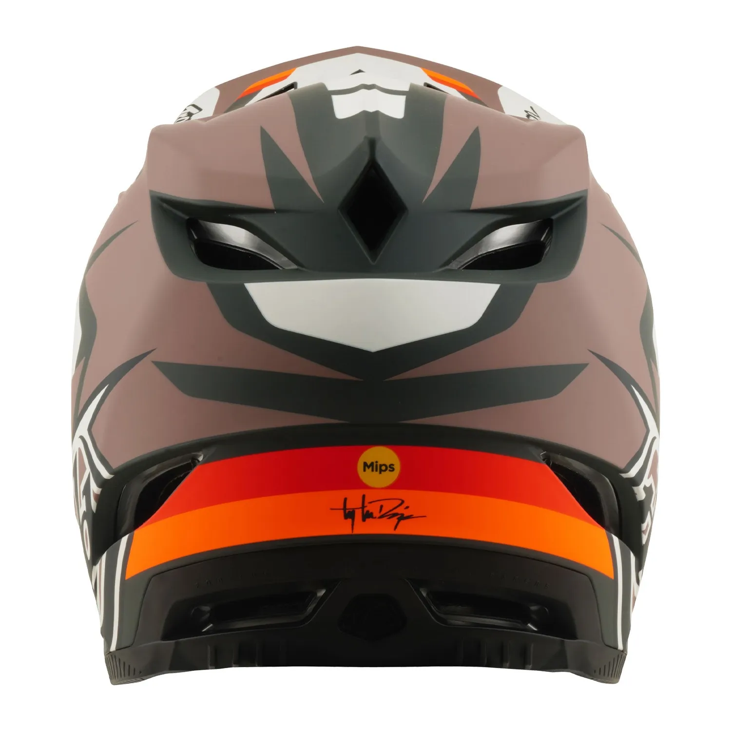 Troy Lee Designs D4 Polyacrylite casco MTB clay MIPS
