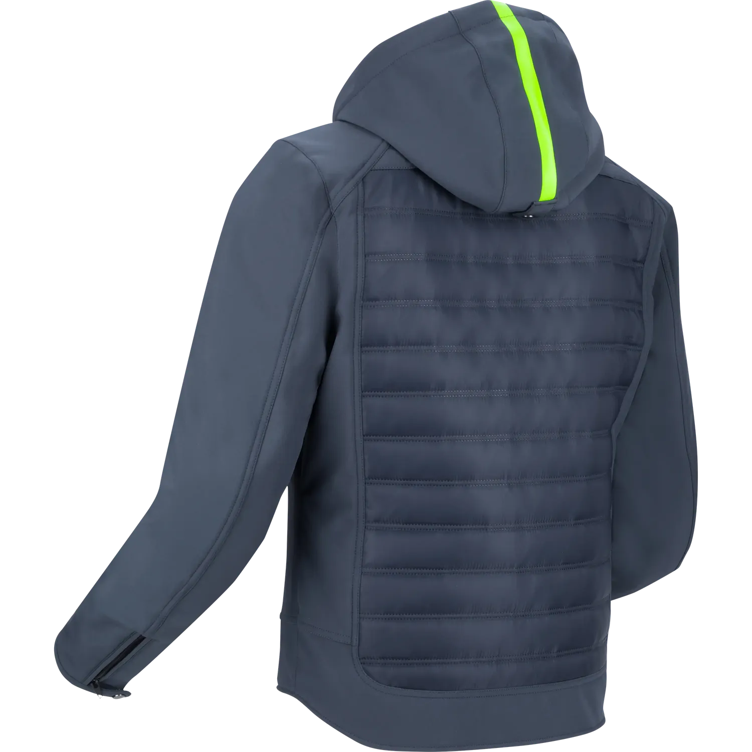 Segura Nacho 2 giacca moto uomo tessuto blu fluo