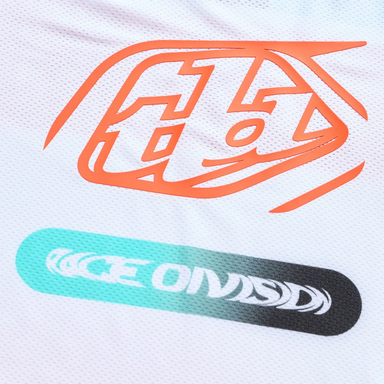 Troy Lee Designs SE Pro Sever maglia moto manica lunga bianco teal