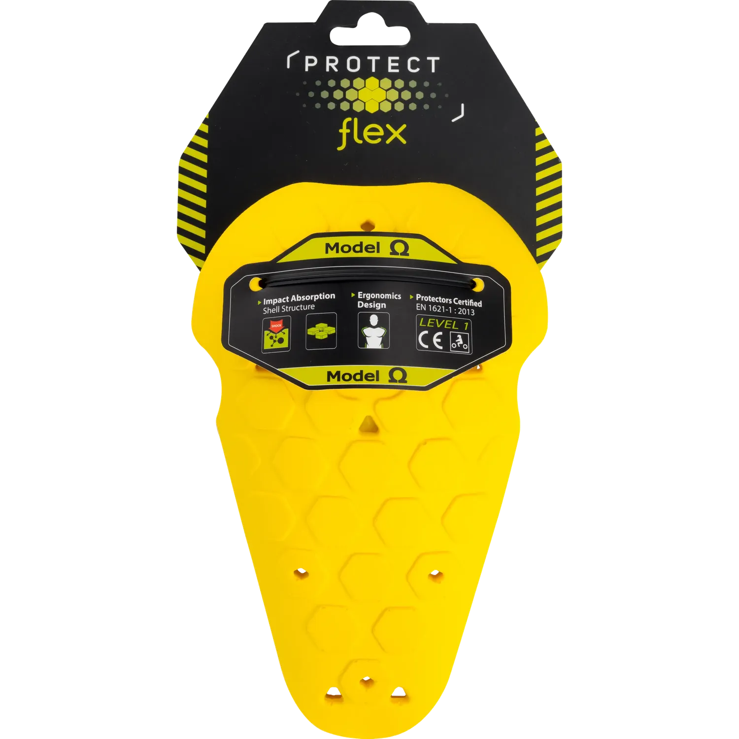 Segura Protect Flex Omega protezioni ginocchio gialle
