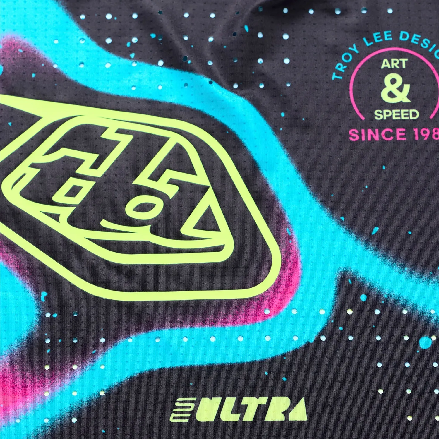 Troy Lee Designs SE Ultra maglia moto Black Yellow mesh