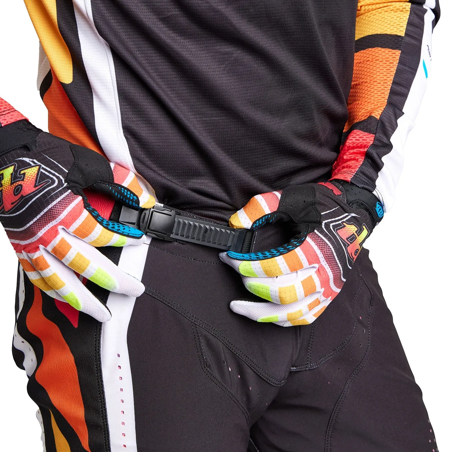 Troy Lee Designs SE Pro Wavez pantaloni cross Black Multi