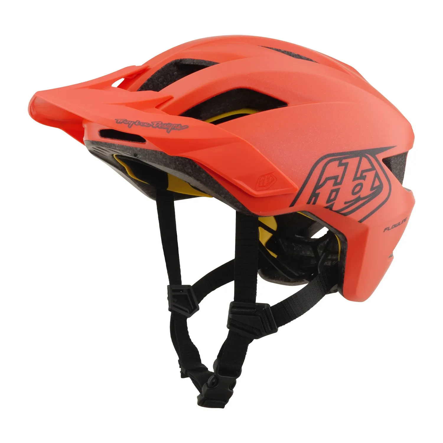 Troy Lee Designs Flowline Point casco bici bambino corallo MIPS