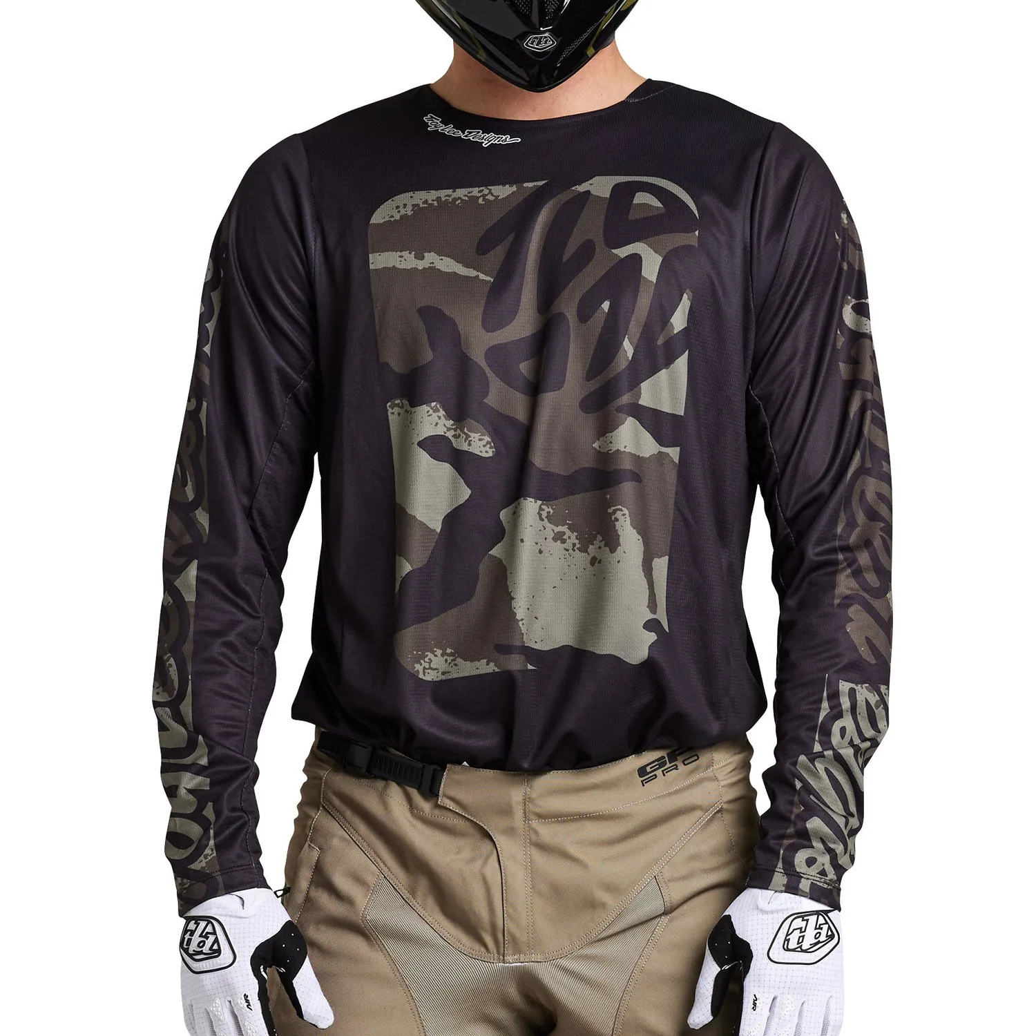 Troy Lee Designs GP Pro maglia moto manica lunga black olive