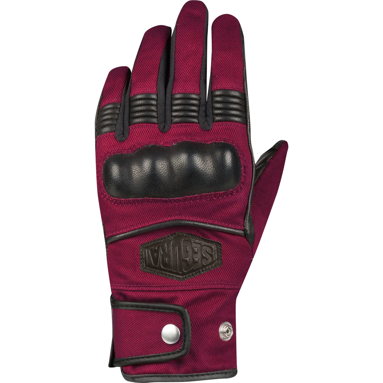 Segura Lady Tampico guanti moto donna bordeaux pelle