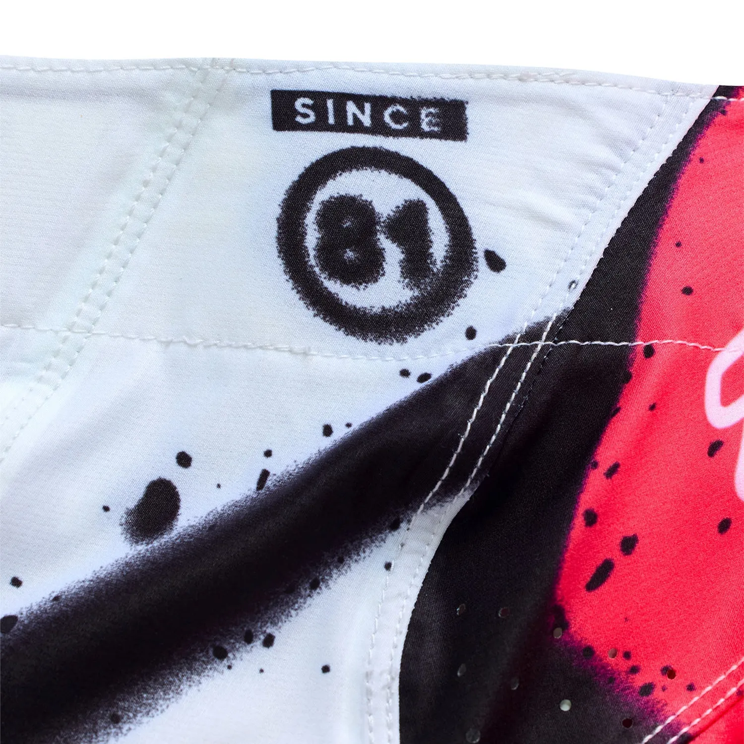 Troy Lee Designs SE Ultra pantaloni moto White Infra Red