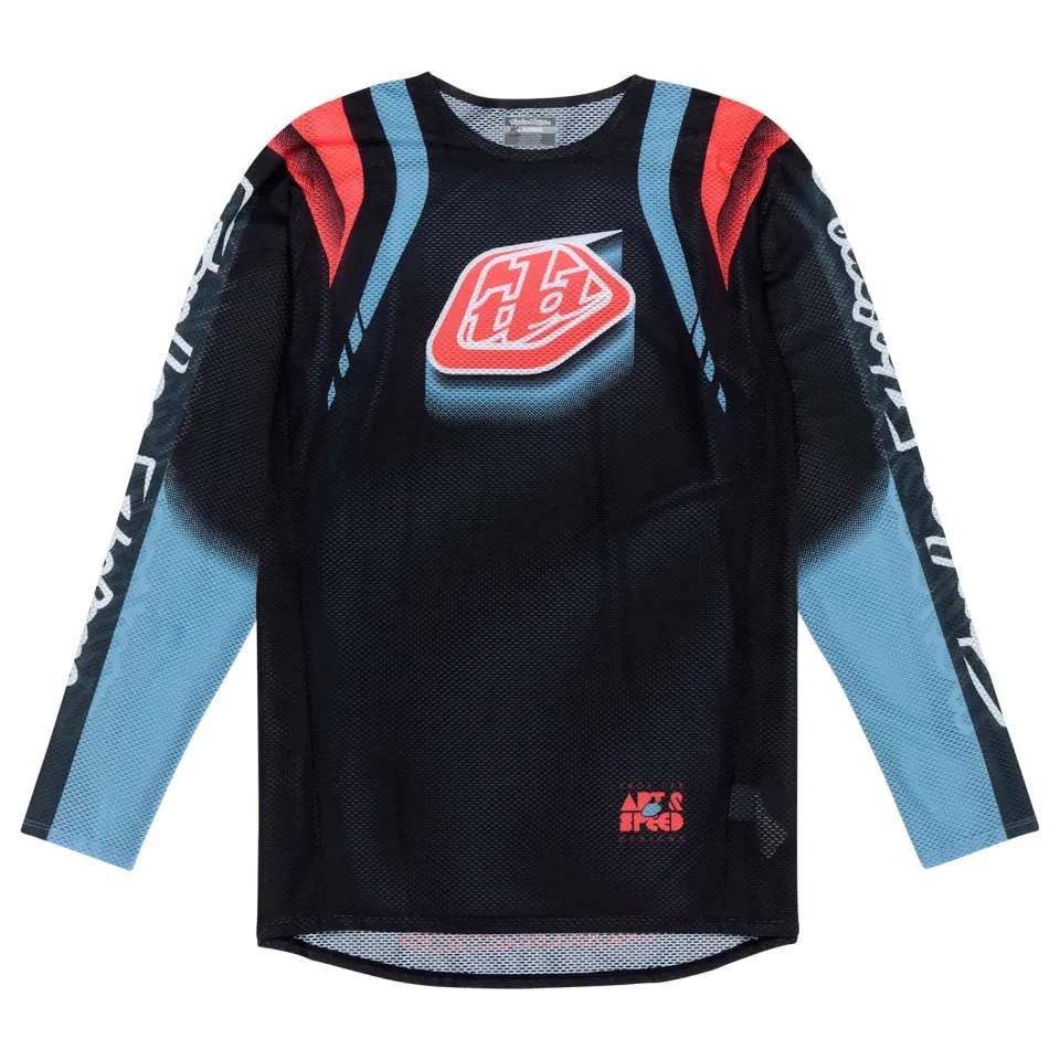 Troy Lee Designs SE Pro Air Maglia Moto Swarm Black Smoke