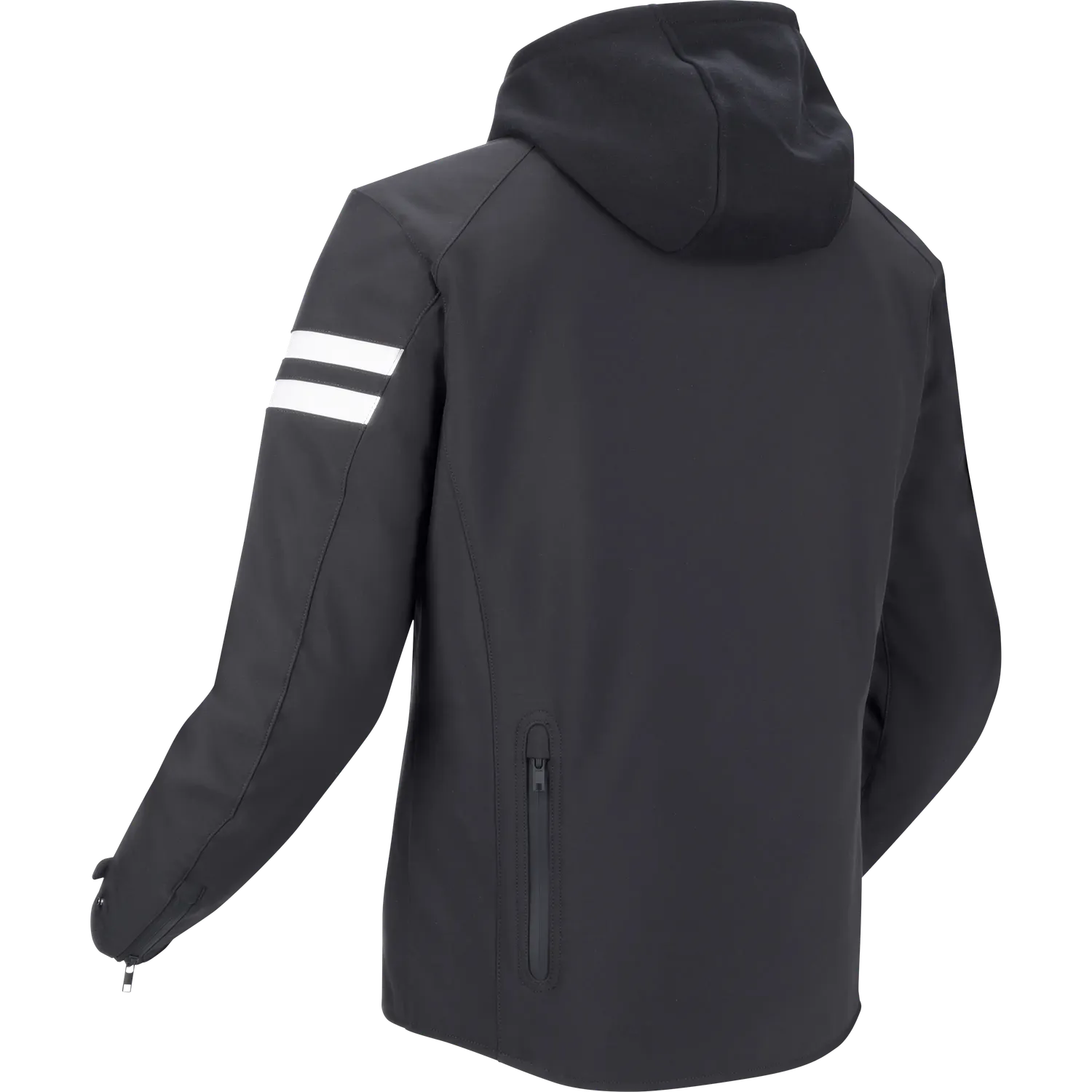 Segura Ritchy giacca moto uomo nero bianco softshell